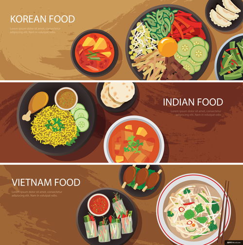 彩色拌饭笔下的咖喱世界 一场视觉与味觉的日韩美食之旅